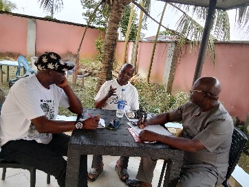 Planning of the shooting of the documentary